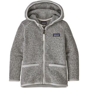 Patagonia Kids Better Sweater Gray Fleece Hoodie
